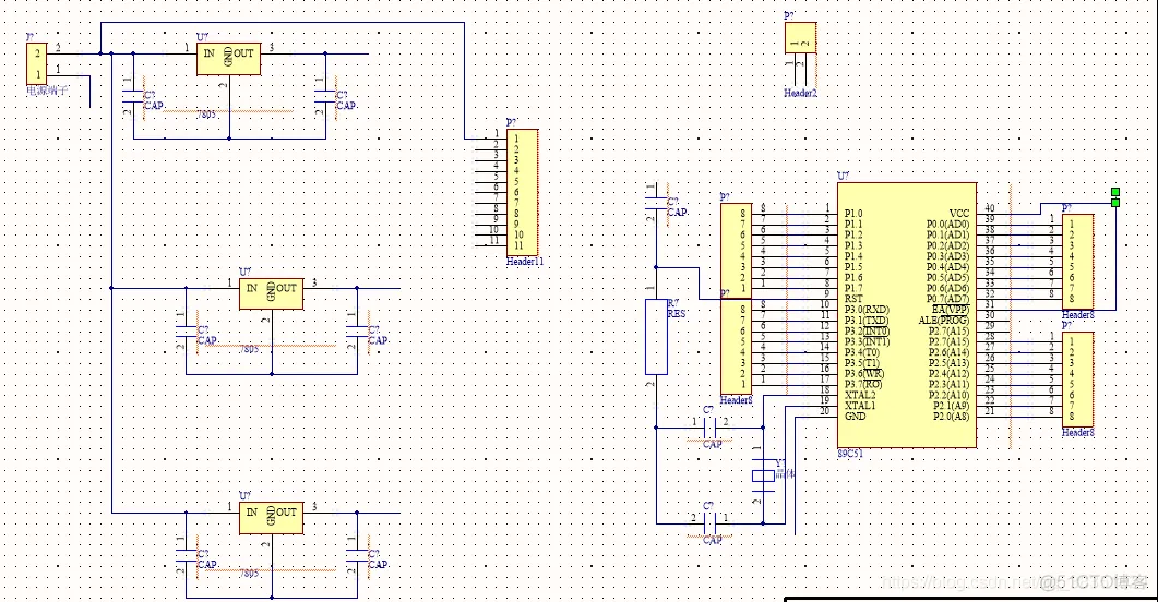 Altium Designer 18 速成实战 第三部分 原理图的绘制 （二十三）实例绘制原理图--AT89C51_原理图的绘制 _46